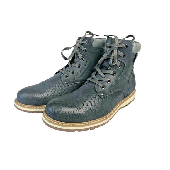 Men\'s Causal Boots Blue Size 9.5
